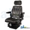 A & I Products Seat, F10 Series, Mechanical Suspension / Armrest / Headrest / Black Vinyl 22" x20.25" x19.5" A-F10M200 - alternate 1